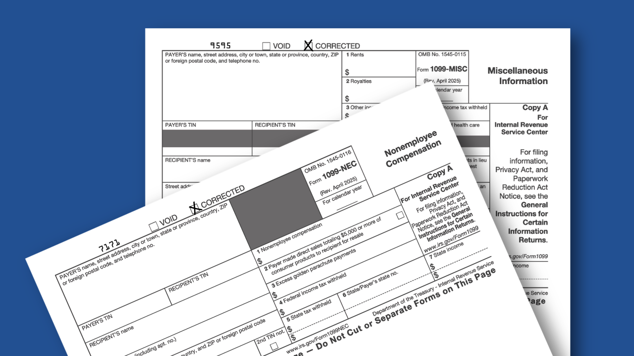 Is There a Penalty for Filing a Corrected Form 1099?